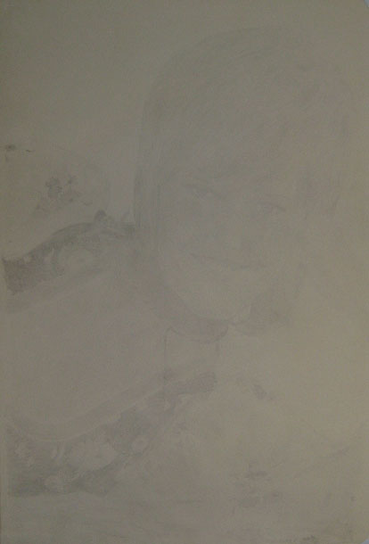 drawing of Jane Fonda