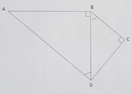 diagram 
 of two right triangles