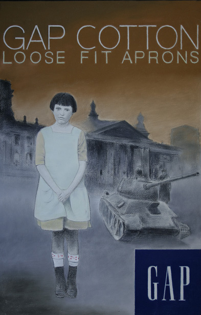 An advertisement for the Gap