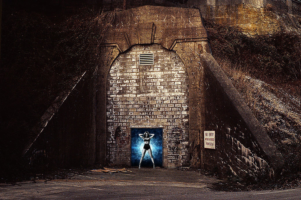 entrance to the tunnel gallery