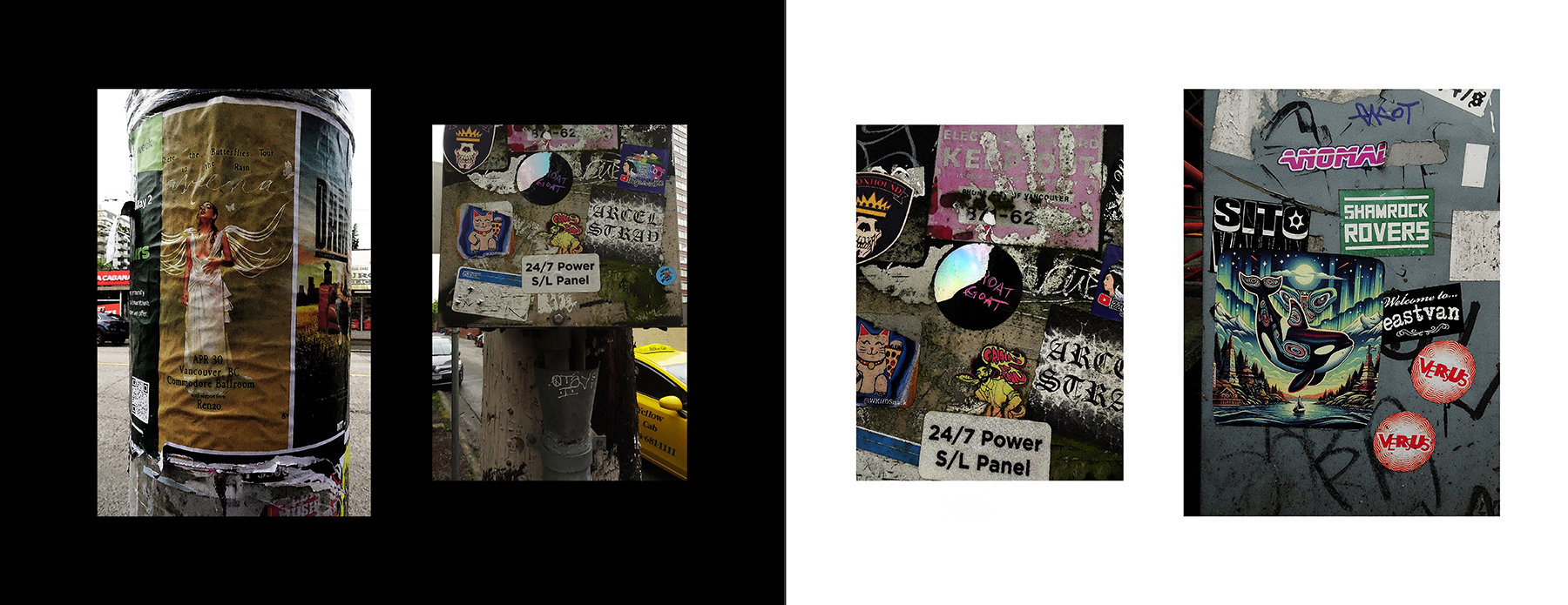 photos of the Vancouver Urban Art